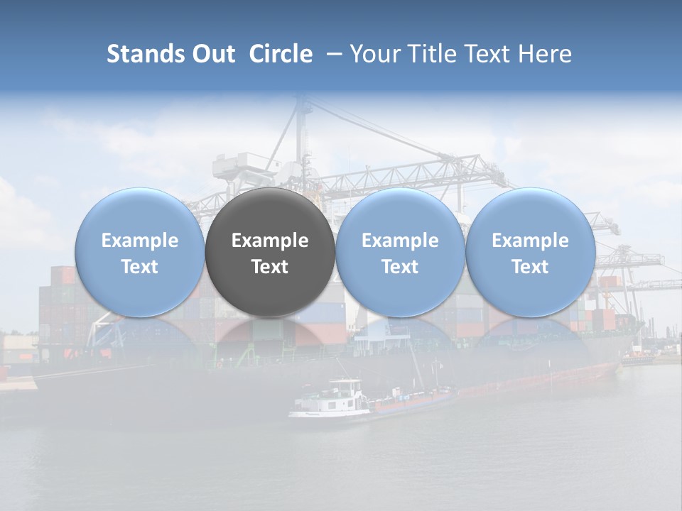 Sea Water Debarment PowerPoint Template