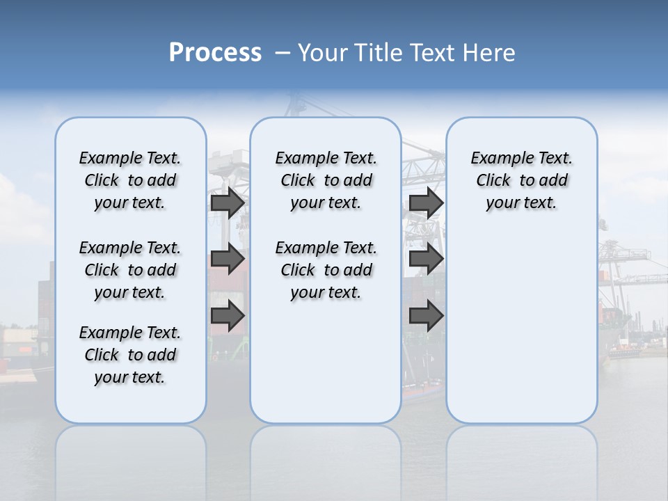 Sea Water Debarment PowerPoint Template