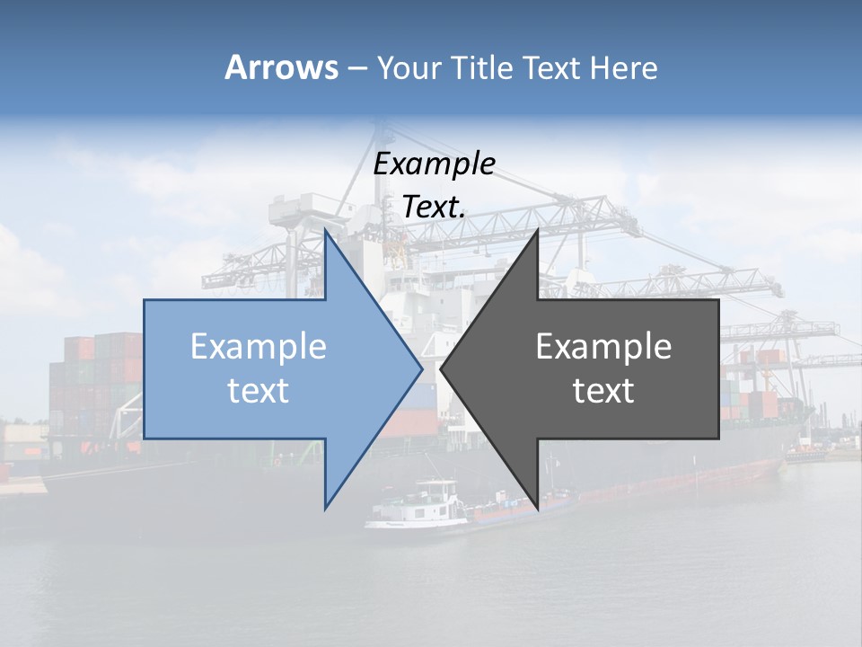 Sea Water Debarment PowerPoint Template
