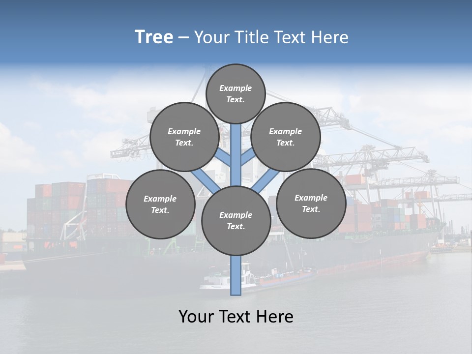 Sea Water Debarment PowerPoint Template