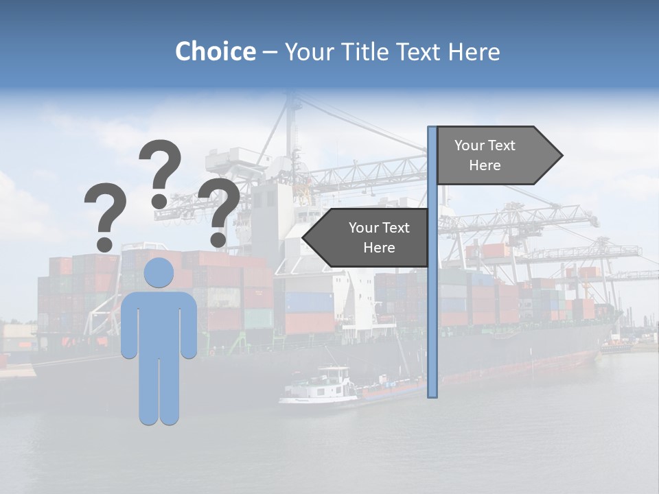 Sea Water Debarment PowerPoint Template