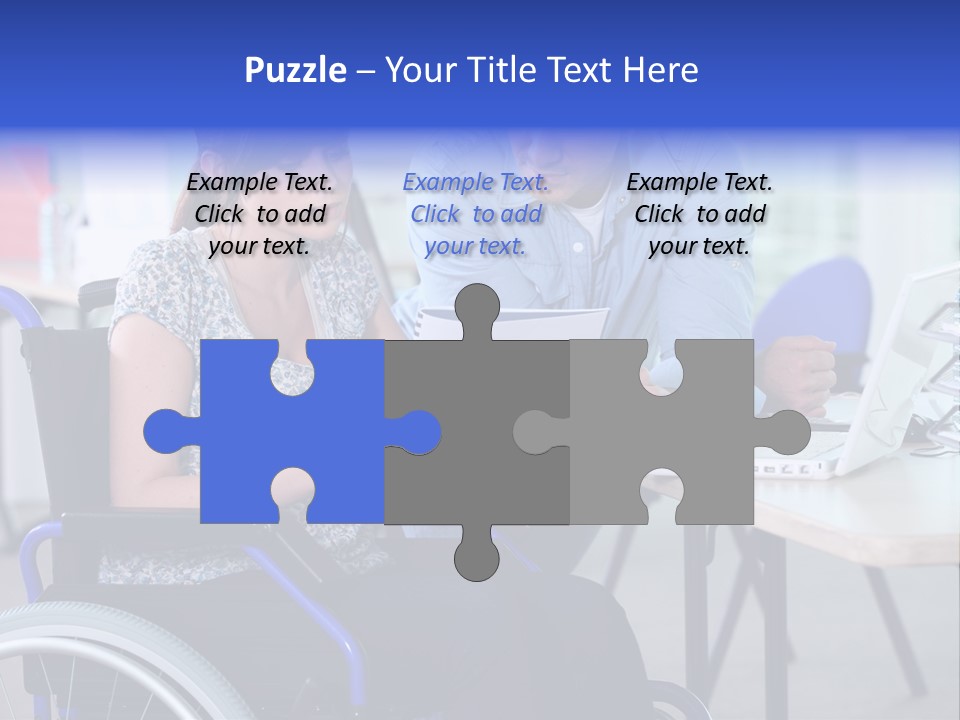 Landscape Person Folder PowerPoint Template
