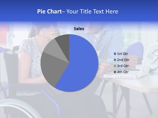 Landscape Person Folder PowerPoint Template