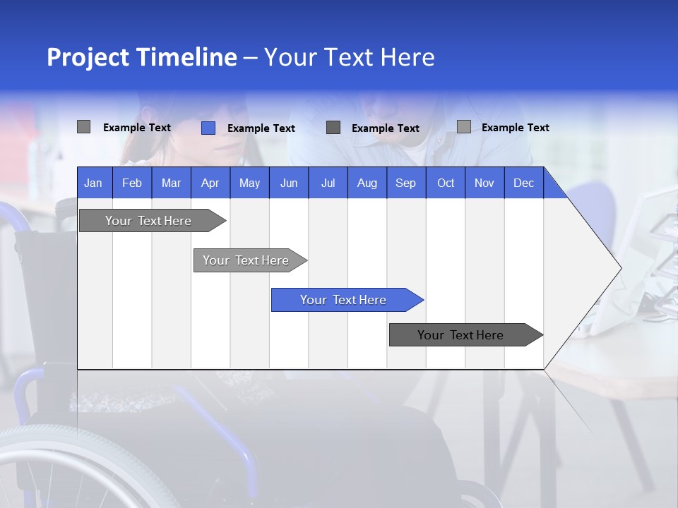 Landscape Person Folder PowerPoint Template