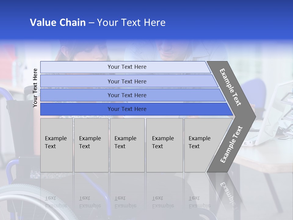 Landscape Person Folder PowerPoint Template