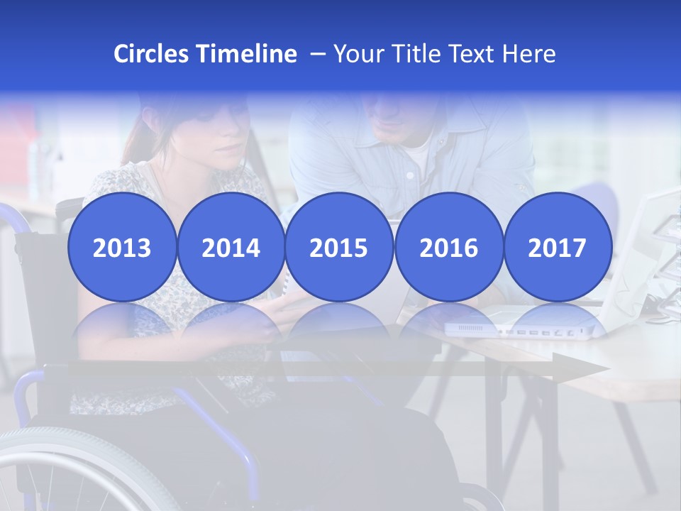 Landscape Person Folder PowerPoint Template
