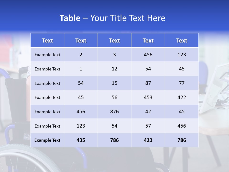 Landscape Person Folder PowerPoint Template