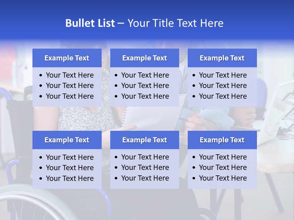 Landscape Person Folder PowerPoint Template