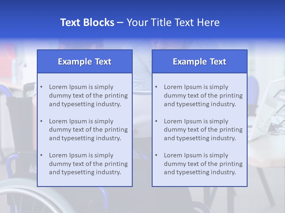 Landscape Person Folder PowerPoint Template