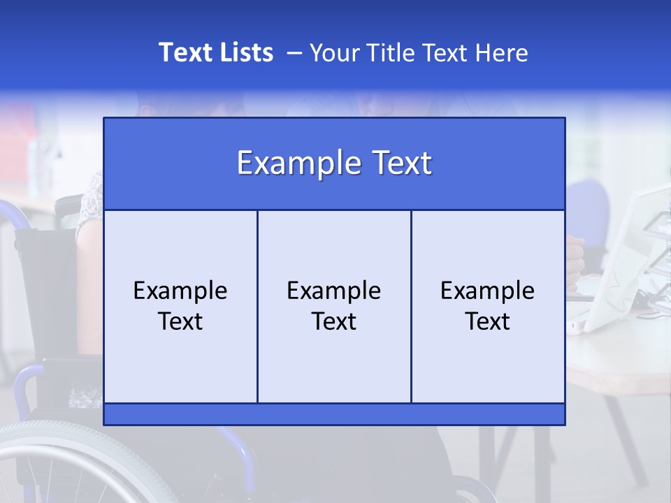 Landscape Person Folder PowerPoint Template