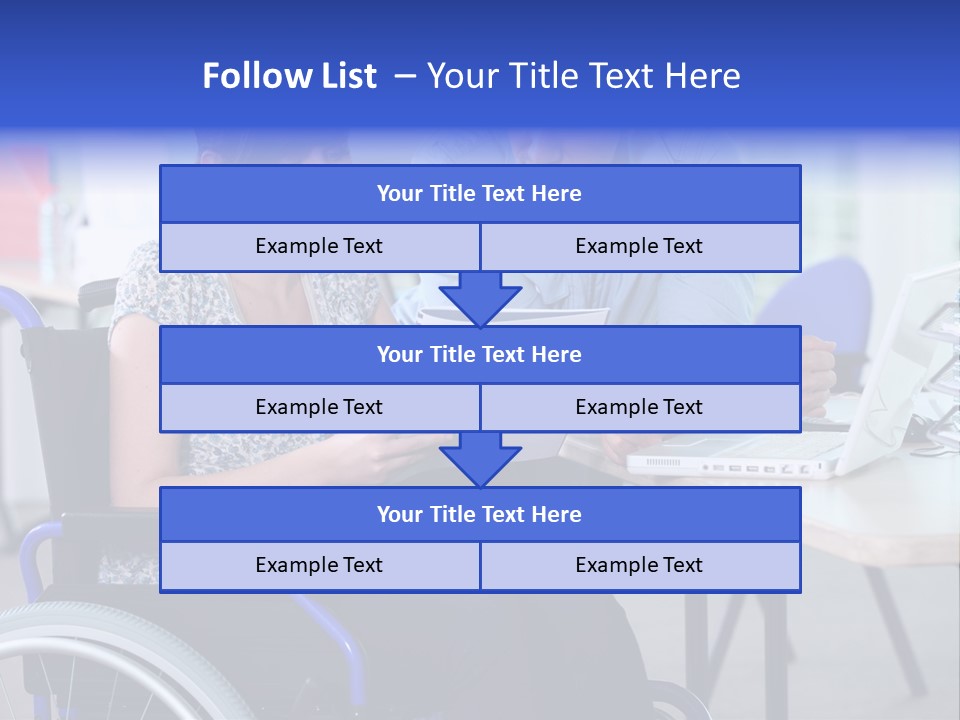 Landscape Person Folder PowerPoint Template