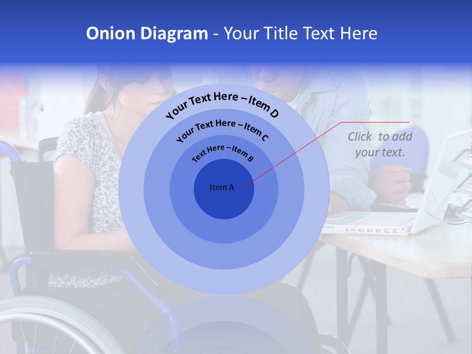 Landscape Person Folder PowerPoint Template