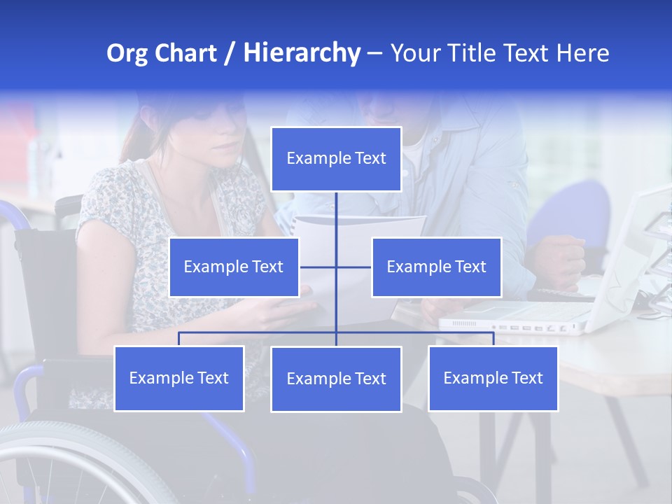 Landscape Person Folder PowerPoint Template