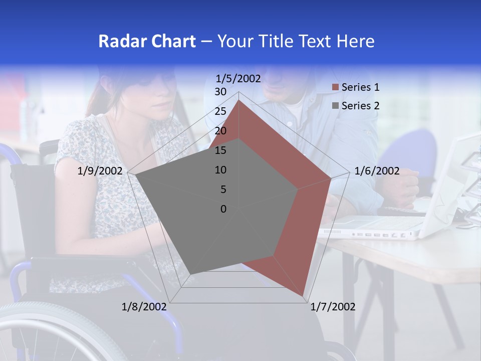 Landscape Person Folder PowerPoint Template