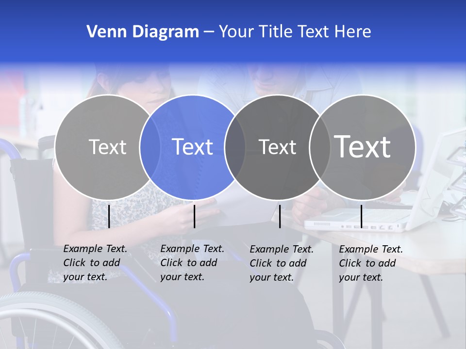 Landscape Person Folder PowerPoint Template