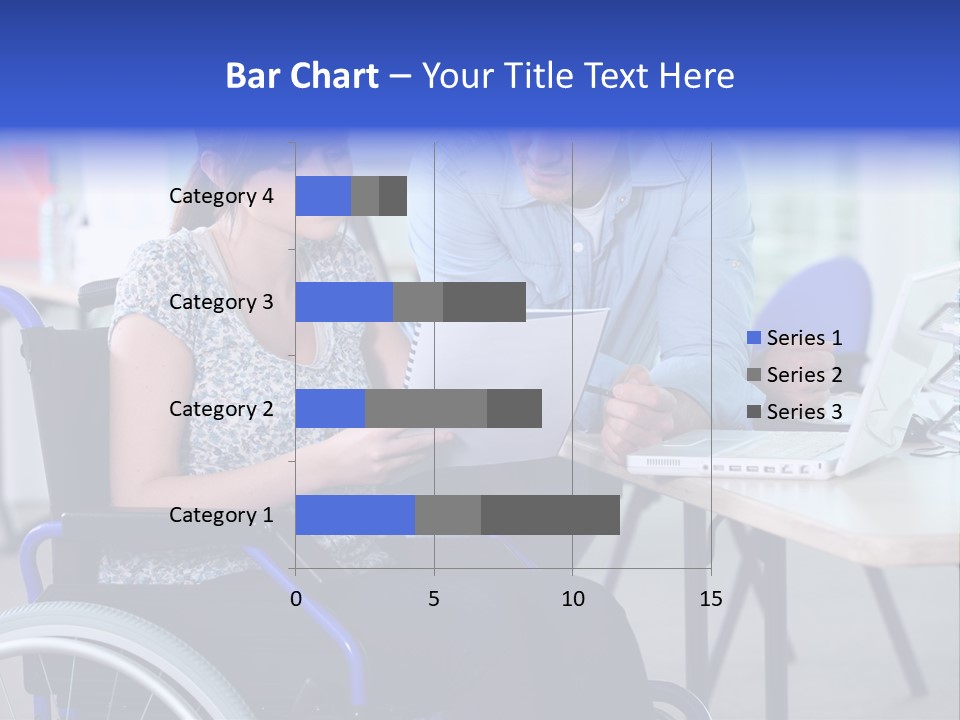 Landscape Person Folder PowerPoint Template