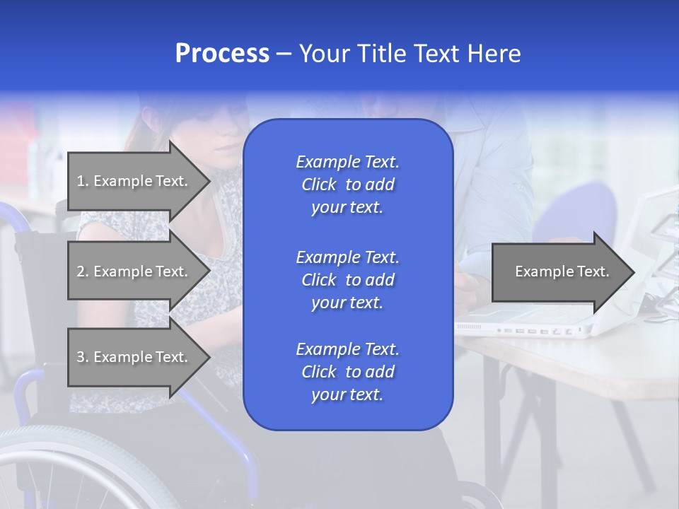 Landscape Person Folder PowerPoint Template