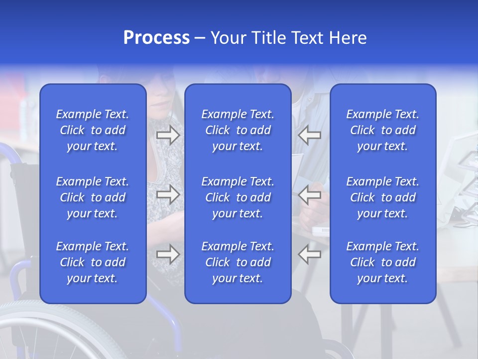 Landscape Person Folder PowerPoint Template
