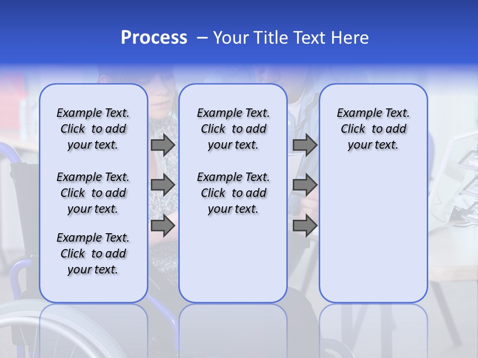 Landscape Person Folder PowerPoint Template