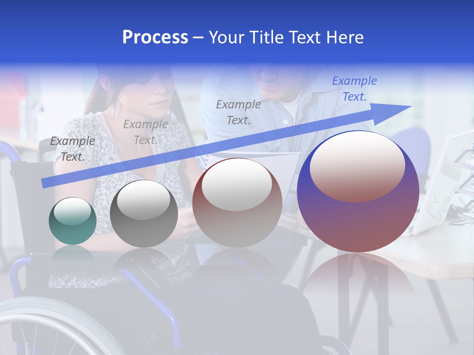 Landscape Person Folder PowerPoint Template