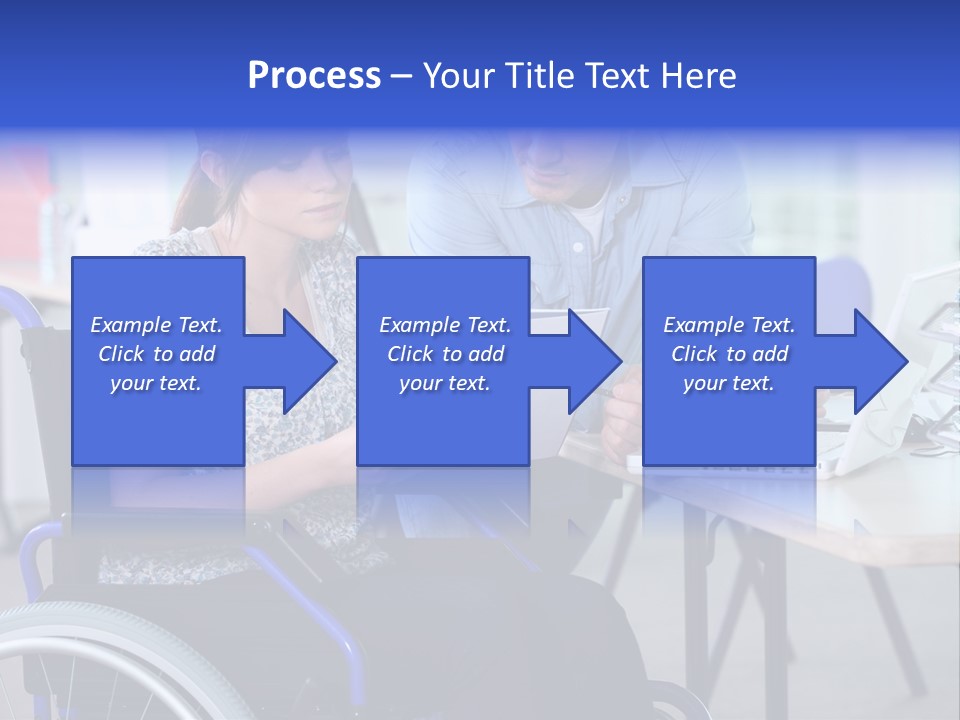 Landscape Person Folder PowerPoint Template