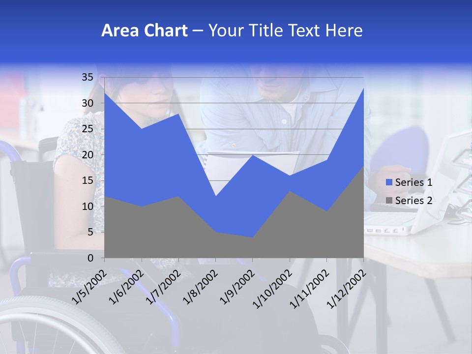 Landscape Person Folder PowerPoint Template