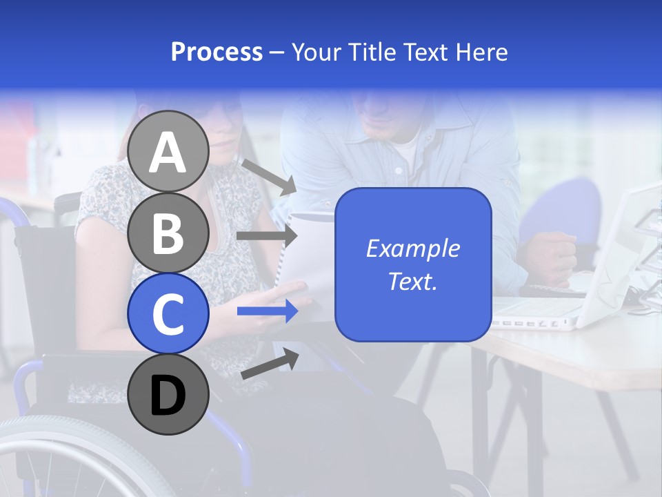 Landscape Person Folder PowerPoint Template