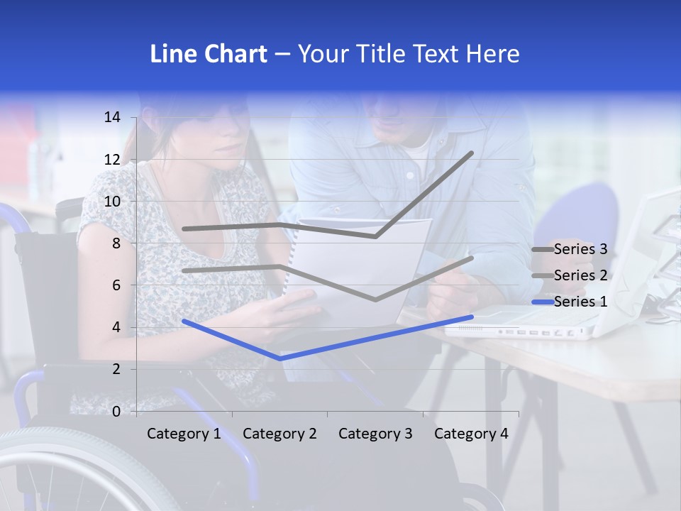 Landscape Person Folder PowerPoint Template