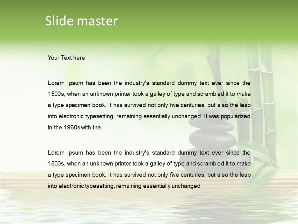 Care Decoration Heap PowerPoint Template