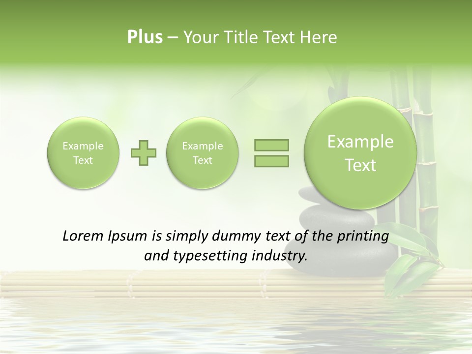 Care Decoration Heap PowerPoint Template