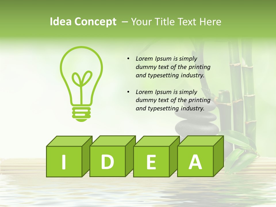 Care Decoration Heap PowerPoint Template