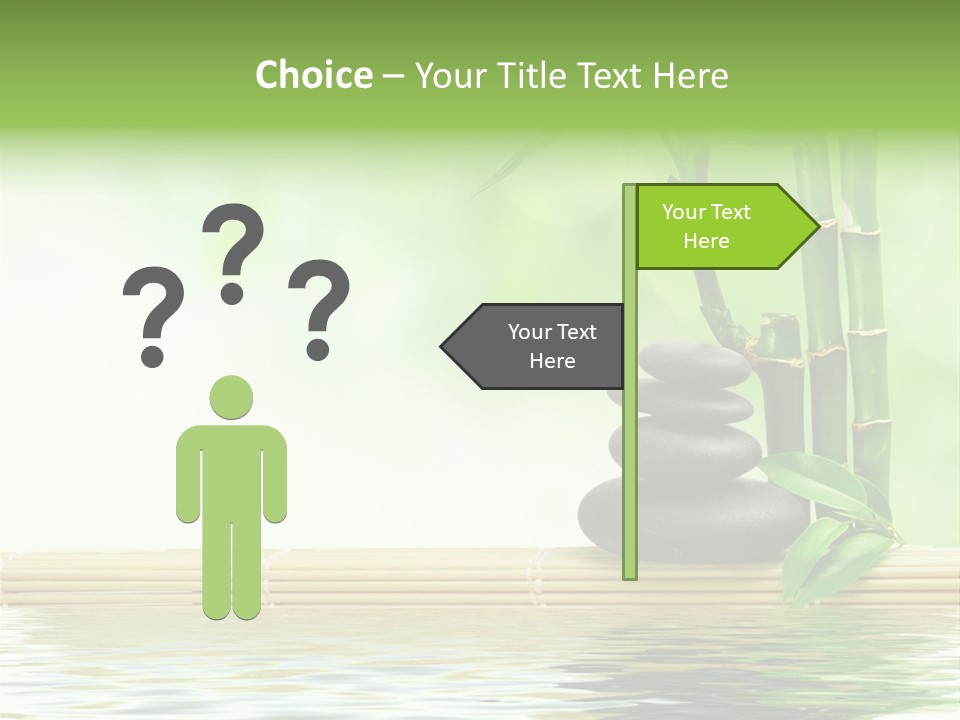 Care Decoration Heap PowerPoint Template
