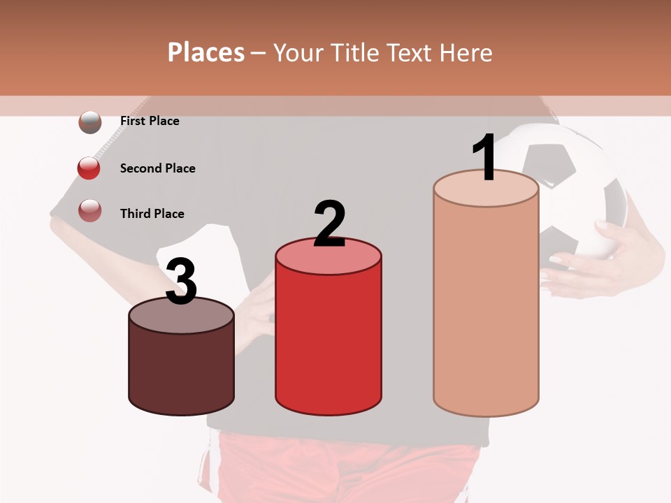 Female Beautiful Active PowerPoint Template