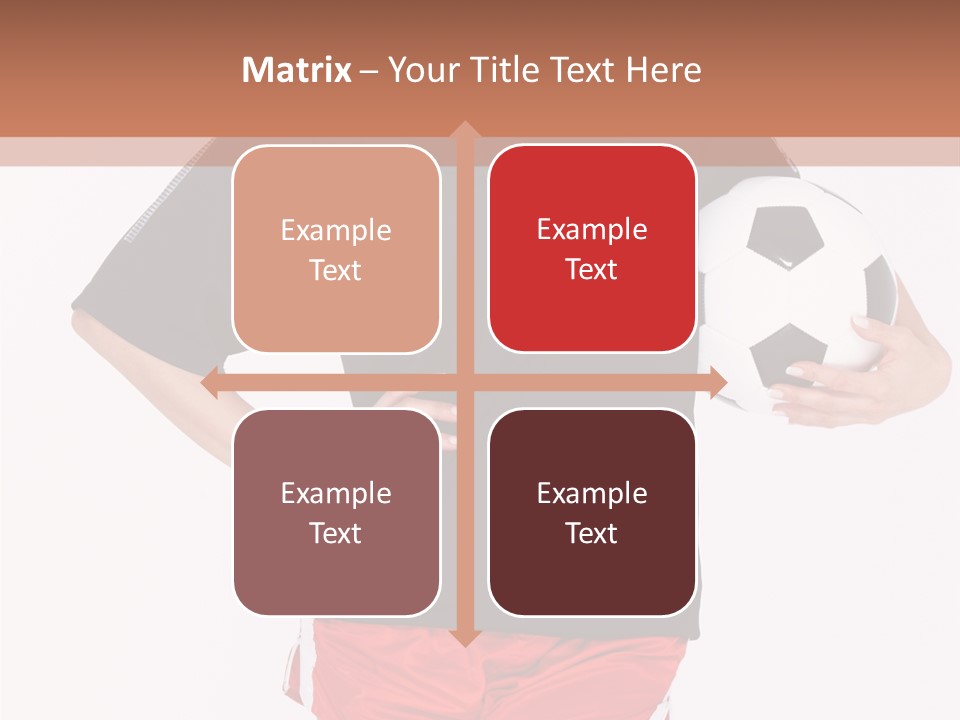 Female Beautiful Active PowerPoint Template