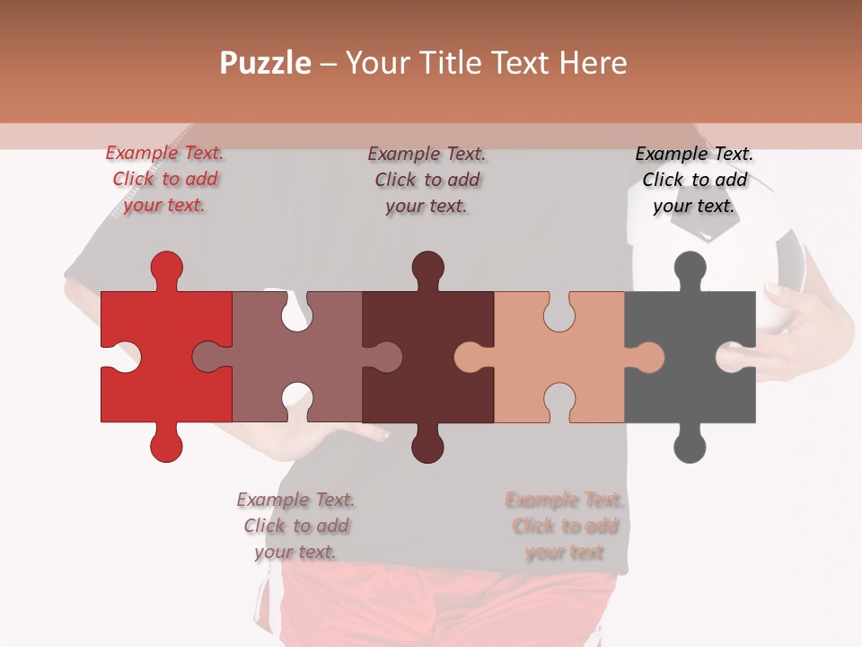 Female Beautiful Active PowerPoint Template