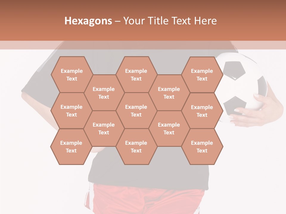 Female Beautiful Active PowerPoint Template