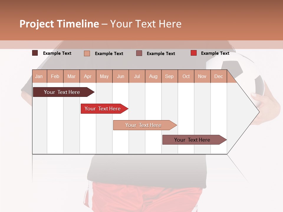 Female Beautiful Active PowerPoint Template