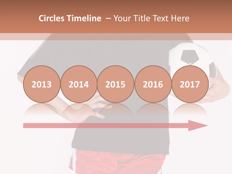 Female Beautiful Active PowerPoint Template