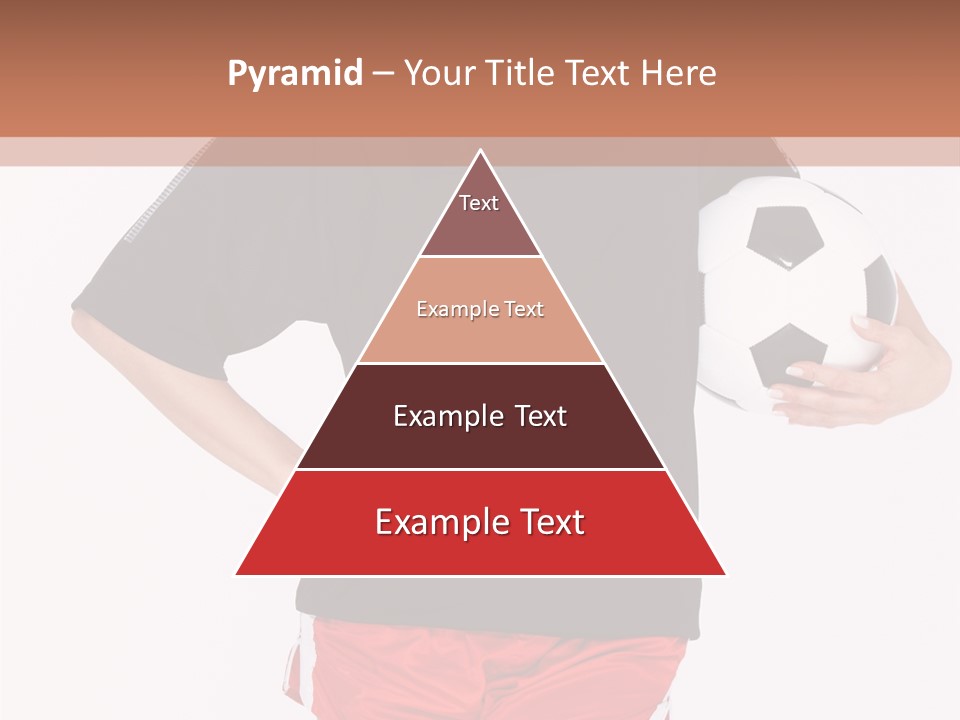 Female Beautiful Active PowerPoint Template