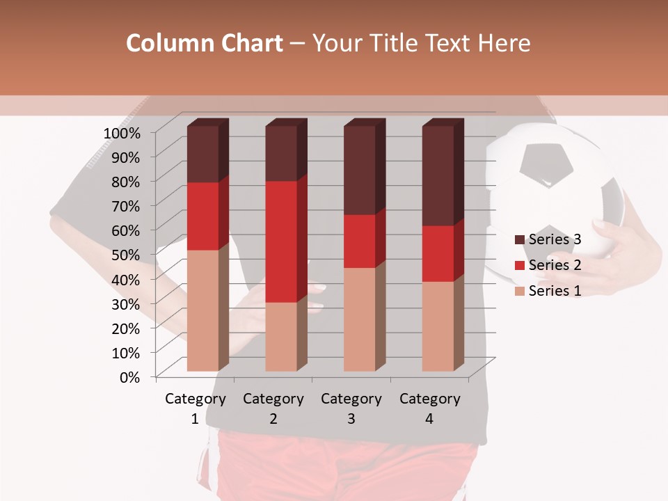 Female Beautiful Active PowerPoint Template