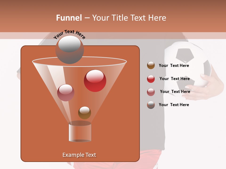 Female Beautiful Active PowerPoint Template
