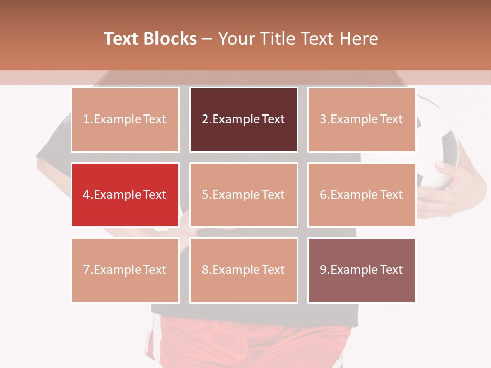 Female Beautiful Active PowerPoint Template