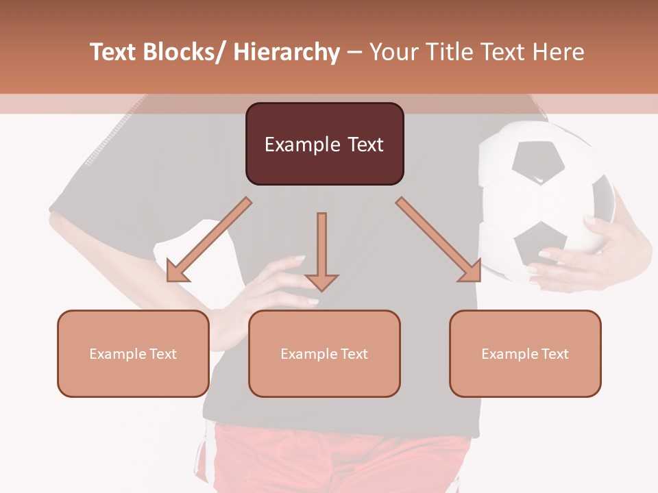 Female Beautiful Active PowerPoint Template