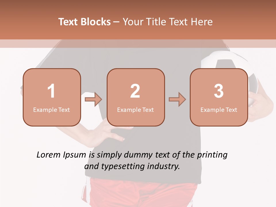 Female Beautiful Active PowerPoint Template