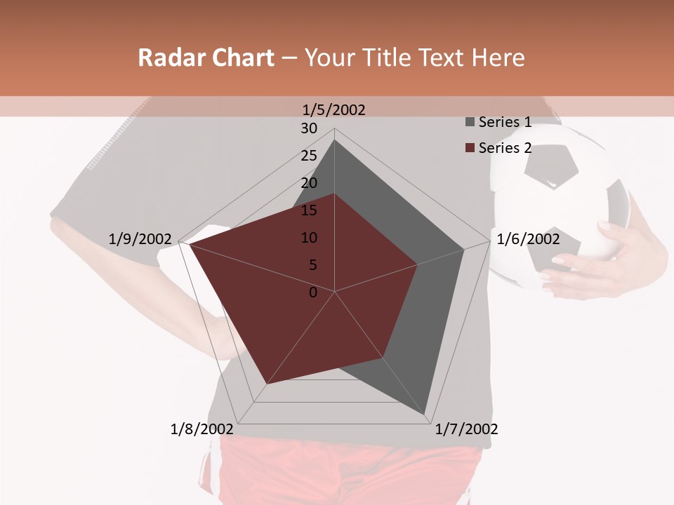 Female Beautiful Active PowerPoint Template