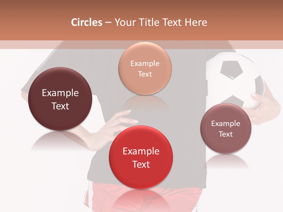 Female Beautiful Active PowerPoint Template