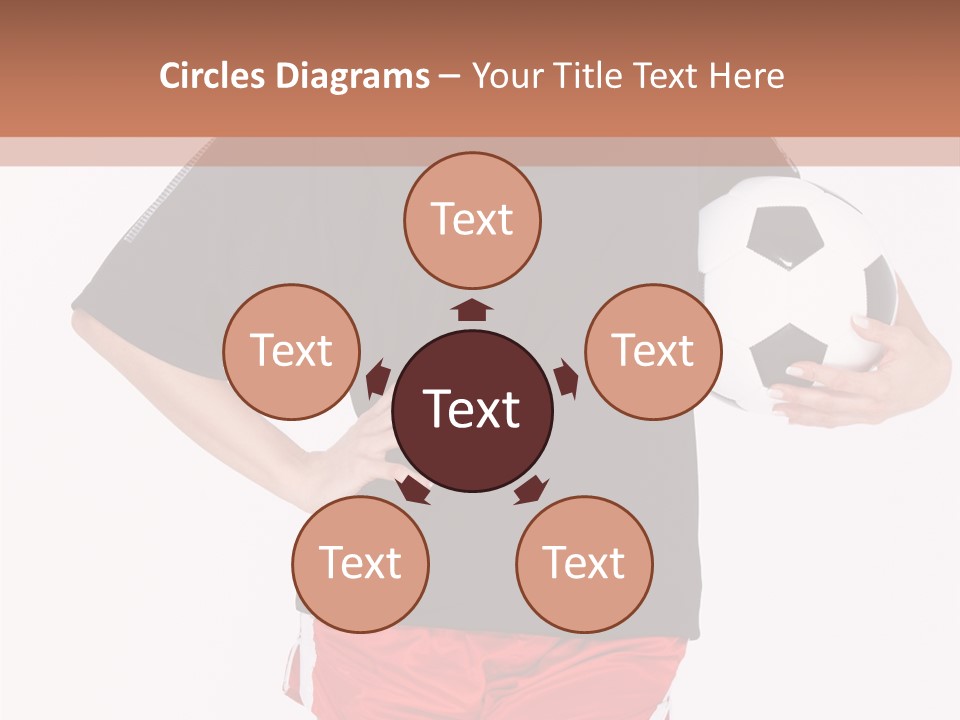 Female Beautiful Active PowerPoint Template