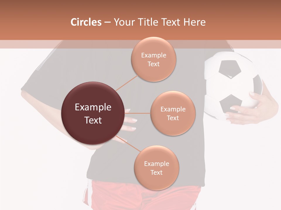 Female Beautiful Active PowerPoint Template