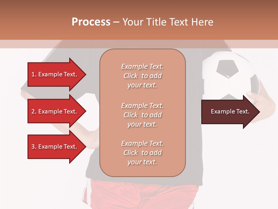 Female Beautiful Active PowerPoint Template