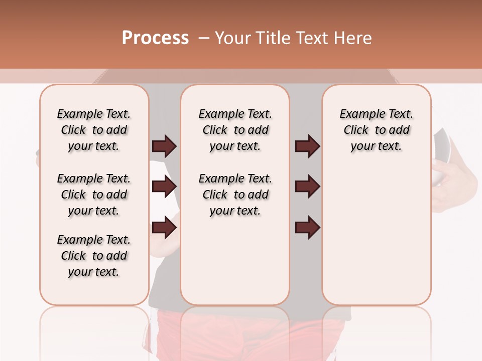 Female Beautiful Active PowerPoint Template
